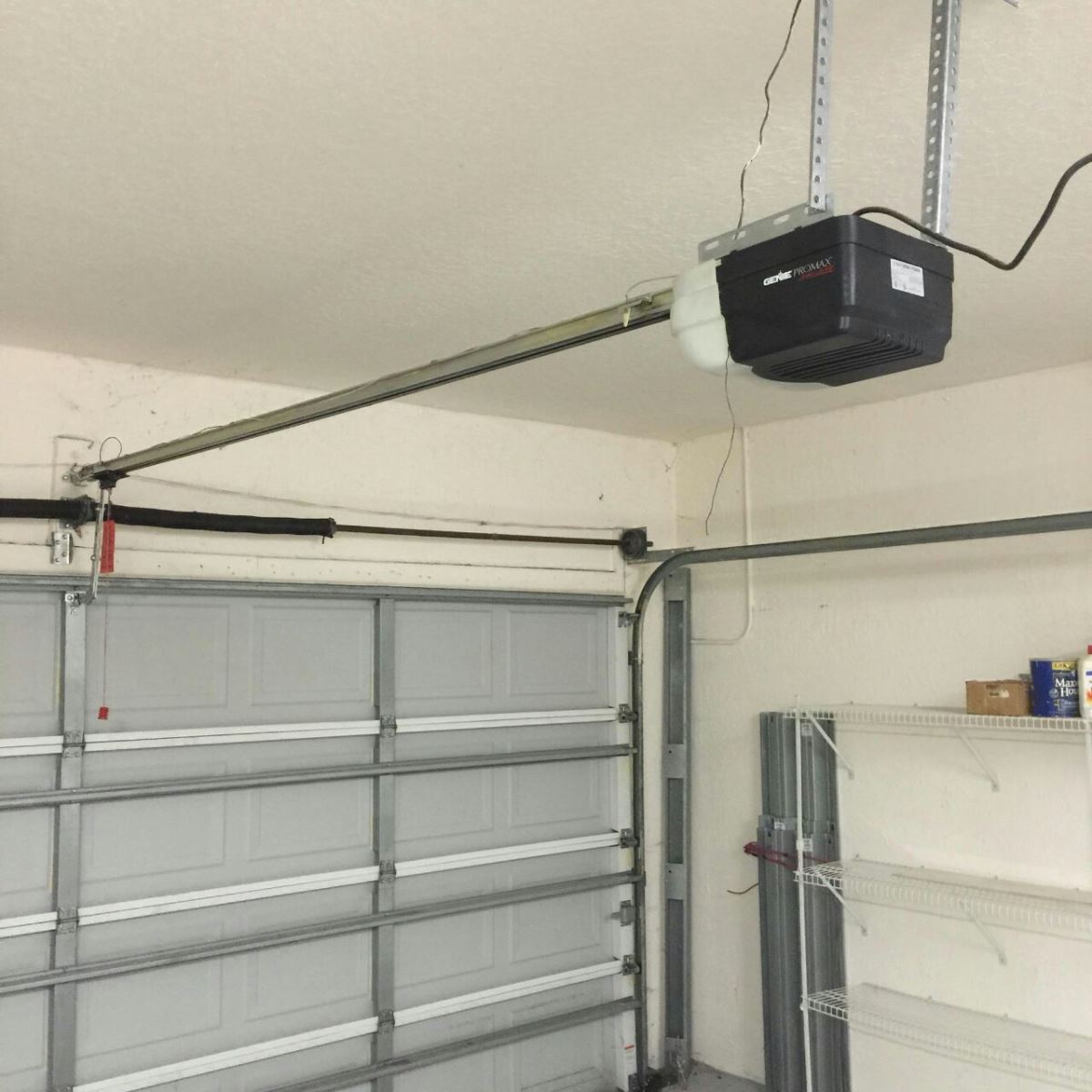 Modern Garage Door Electric Operators with Simple Decor